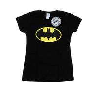 DC Comics Womens/Ladies Batman Logo Cotton T-Shirt BI51411