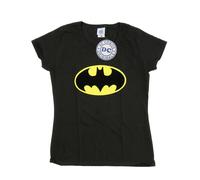 Dc Comics Womens/Ladies Batman Logo Cotton T-Shirt (Light Graphite) - Grey - Size Medium