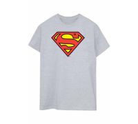 DC Comics Womens/Ladies Superman Logo Boyfriend Fit Cotton B BI51845