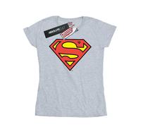DC Comics Womens/Ladies Superman Logo Cotton T-Shirt BI16957