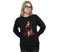 DC Comics Women's Shazam Bubble Gum Sweatshirt in Black | Size: Small DC Comics Black S