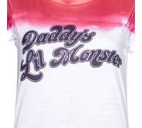 DC Comics Women's Suicide Squad Daddy's Lil Monster T-Shirt - White - L