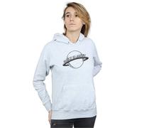 DC Comics Women's Superman Daily Planet Hoodie in Grey | Size: XL DC Comics Grey XL