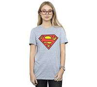 DC Comics Women's Superman Logo Boyfriend Fit T-Shirt