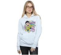 DC Comics Women's Teen Titans Go Knock Knock Hoodie in Grey | Size: Medium DC Comics Grey M