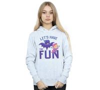DC Comics Women's Teen Titans Go Let´s Have The Fun Hoodie in Grey | Size: 2XL DC Comics Grey 2XL