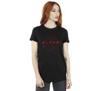 DC Comics Women's The Flash Multiverse Rings Cotton Boyfriend T-Shirt in Black | Size: Large DC Comics Black L