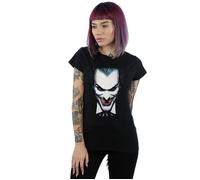 DC Comics Women's The Joker By Alex Ross Cotton T-Shirt in Black | Size: Large DC Comics Black L