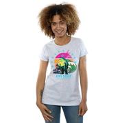DC Comics Women's The Suicide Squad King Shark Cotton T-Shirt in Grey | Size: 2XL DC Comics Grey 2XL