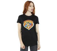 DC Comics Women's Wonder Woman Mother´s Day Cotton Boyfriend T-Shirt in Black | Size: 3XL DC Comics Black 3XL