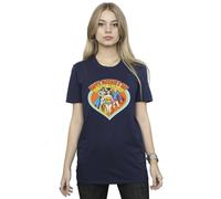 DC Comics Women's Wonder Woman Mother´s Day Cotton Boyfriend T-Shirt in Navy | Size: Large DC Comics Navy L