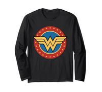 DC Comics Wonder Woman Circle Logo Long Sleeve T-Shirt