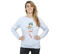 DC Comics Women's Wonder Woman Jump Sweatshirt in Grey | Size: 2XL DC Comics Grey 2XL