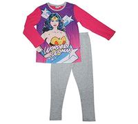 DC Comics Wonder Woman Long Pyjamas 5-6 Years Grey