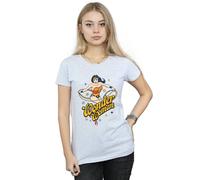 DC Comics Women's Wonder Woman Stars Cotton T-Shirt in Grey | Size: Medium DC Comics Grey M