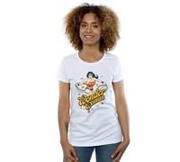 DC Comics Women's Wonder Woman Stars Cotton T-Shirt in White | Size: XL DC Comics White XL