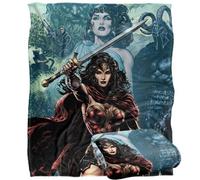 DC comics Wonder Woman Sword In Hand Blanket Multicoloured (One Size)