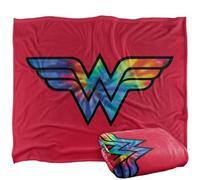 DC comics Wonder Woman Tie Dye Blanket Multicoloured (One Size)