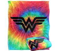 DC comics Wonder Woman Tie Dye Blanket Multicoloured (One Size)