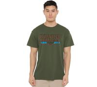 Dc Comics Wonderwoman Retro Unisex T Shirt, Military Green, XX-Large
