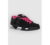 DC Shoes Womens Command Trainer/Skate Shoe Black/Black/Pink Size UK 8