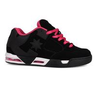 DC Command Womens Ladies Black Pink Leather Skate Shoes Trainers UK 5-8