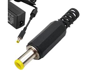 Dc Connector - Portable Energy Coupler, Reliable Current Jack | Stable Contact Pin Connector, Protective Metal Shell Unit, Long Lasting Electrical Interface Residential Electronics Setup