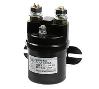 DC Contactor SDC15-200A QCC15-200A Starter Power Relay 12V 24V 36V 48V 60V 72V 120V for Car Electric Forklift Trucks(Coli voltage 12VDC)