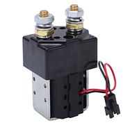 DC Contactor Silver Contact Starter Switch, Electrical Contactor for Electric Forklift and Pallet Truck, BMC Stainless Steel Housing with High Conductivity Silver Alloy (24V)