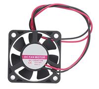 DC Cooling Fan Plastic High Temperature Motor Heat Dissipation 12V 0.09A 40mm x 40mm x 10mm Quiet Durable Miniature Cooling Solution For Electronics PC Components And Small