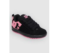 Girl Trainers DC Shoes Court Graffik Noir 30,5