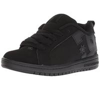 DC Court Graffik Skate Shoe, Black, 2.5 UK
