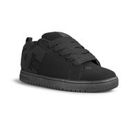 DC Court Graffik Skate Shoes - Black/Black/Black