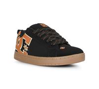 DC Court Graffik Skate Shoes - Black/Wheat