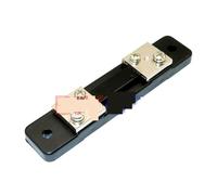 DC Current Shunt Resistor DC 0-100V 1A 10A 50A 100A Voltmeter Ammeter Amp Dual Digital Volt Meter Gauge LED display Meter Voltage Indicator Shunt(100A Red Red)