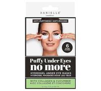 DC DANIELLE Hydrogel Undereye Masks, 6 Pairs, Collagen & Cucumber, 1 Count (Pack of 6)