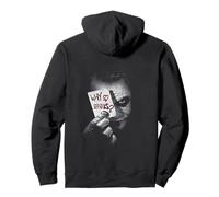 DC Dark Knight Photo Why So Serious Pullover Hoodie