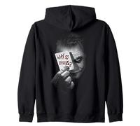 DC Dark Knight Photo Why So Serious Zip Hoodie