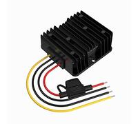 DC-DC Boost Converter, DC Converter 12V to 24V 10A 240W Power Voltage Converter with Fuse Waterproof, Step-Up Transformer for Golf Cart LED Light Motor Truck Vehicle Boat etc. (Accept DC9-20V Inputs)