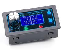 DC DC Buck Boost Converter Variable Voltage Regulator CC CV 0.5-30V 4A 5V 6V 12V 24V Power Module Adjustable Voltage Regulated Laboratory Power Supply