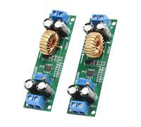 DC-DC Buck-Converter 10A 6.5V-48V to 1.25V-30V Adjustable Step-Down Voltage Regulator Module for Battery Charging and Regulated Power Supply, 2-Pack