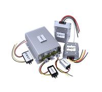 DC DC Converter 12V 24V to 5V Voltage Regulator 1-60A Power Inverter Step Down Transform Module for Car Golf Cart(3A Aluminum S)
