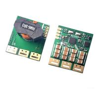 DC DC Converter 12V to 5V Boost Transformer Variable Output Regulator 98% Efficiency Compact Circuit Board for RC Models 27x24x14mm(Preset 5V [017173])