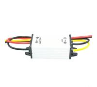 DC-DC Converter 12V to 6V 3A IP68 Waterproof Voltage Regulator 6V 3A Aluminium Housing Compact Step Down Converter 12V to 6V for Car DIY Power Regulator 18W Efficient 9-22V Input Stable Electronics 6V