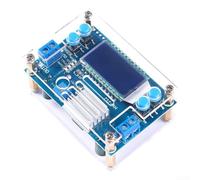 DC DC Converter 5A Adjustable Step Down Module LCD Display 1.2-32V Power Supply for LED for battery Charging Lab Test Blue 7cm