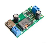 Dc-dc Converter Module 9v-38v To 5v 5a Usb Power Supply For Car Truck Motorcycle Electronics Green Board