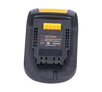 DC-DC Converter Voltage Regulator 20V to 12V 15A 180W for Power Tools Battery Adapter ABS Flame Retardant Compact Design