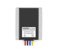 DC-DC Fully Isolated 36V48V60V72V80V100V to 24V 1A~10A Automotive DC Step-Down Power Converter(30-72V to 24V 6A-01)