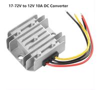 DC DC Stepdown Converter 1772V to 12V 10A 120W Power Supply with Aluminum Case and Safety Protections for Marine and Industrial Equipment