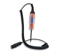 DC Digital Light Tester 3-60V with Voltmeter and Illumination, Automotive Light for Electrical Circuits, Bidirectional Polarity